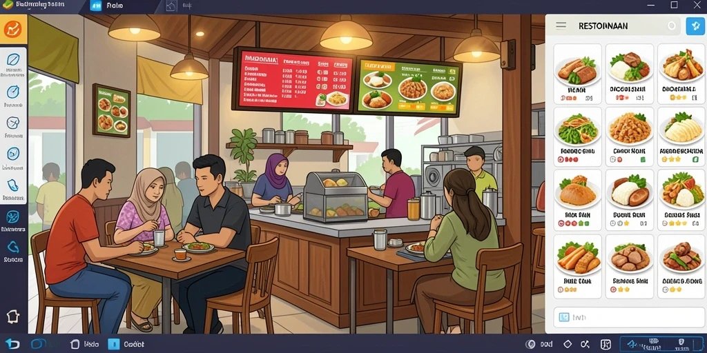 Tampilan antarmuka yang sederhana dan user-friendly.