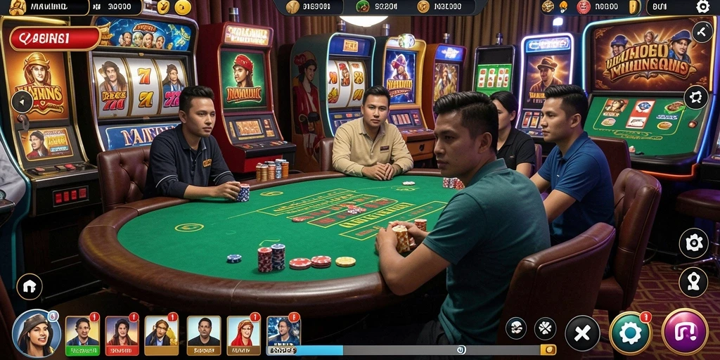 Tangkapan layar dari karakter utama di tengah petualangan.
