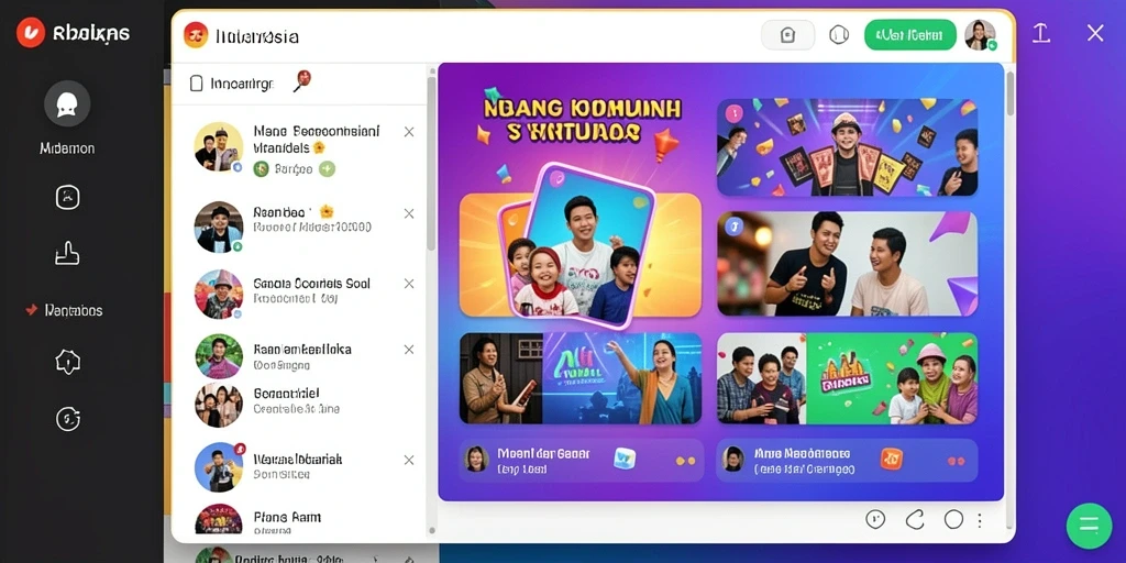 Tampilan antarmuka yang menarik dan user-friendly.