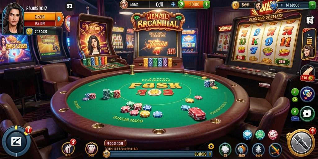 Tampilan awal G9VIP yang menarik dan intuitif.