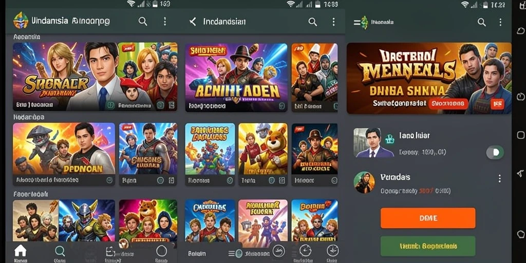 Screenshot aplikasi menampilkan petualangan luar angkasa yang menakjubkan.