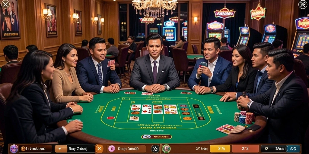 Menu utama HUGO77 yang mudah dinavigasi.