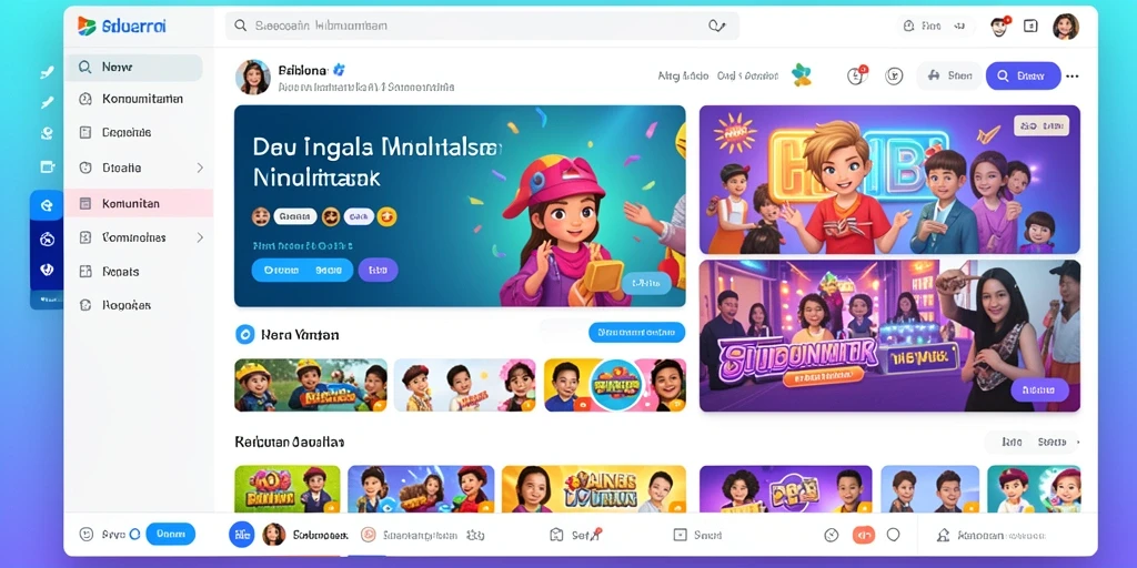 Tampilan antarmuka pengguna yang sederhana dan menarik.