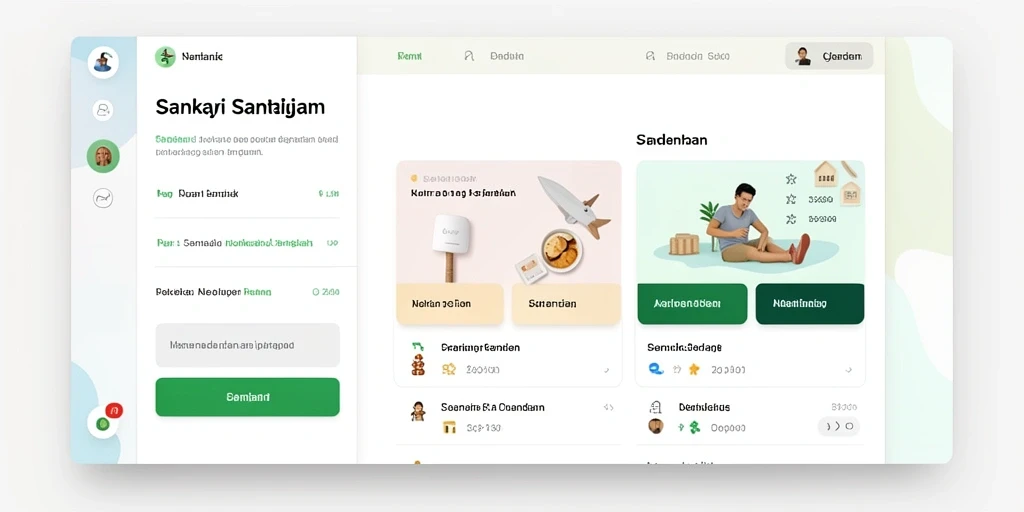 Screenshot menunjukkan antarmuka permainan yang menarik dan intuitif.