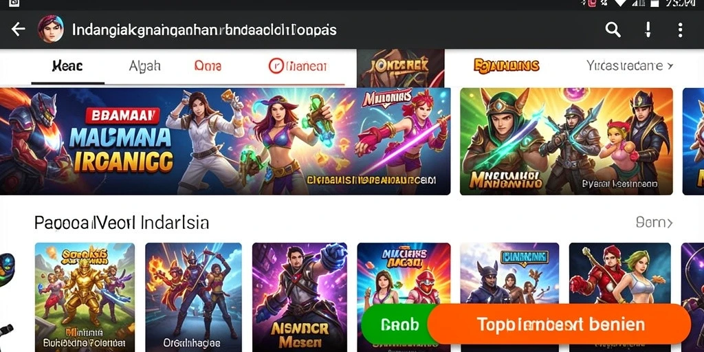 Tampilan ladang pertanian yang indah dan rapi.