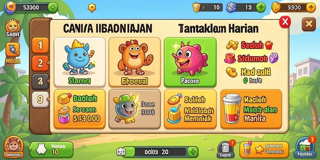 Tampilan antarmuka yang menarik dan mudah dinavigasi.