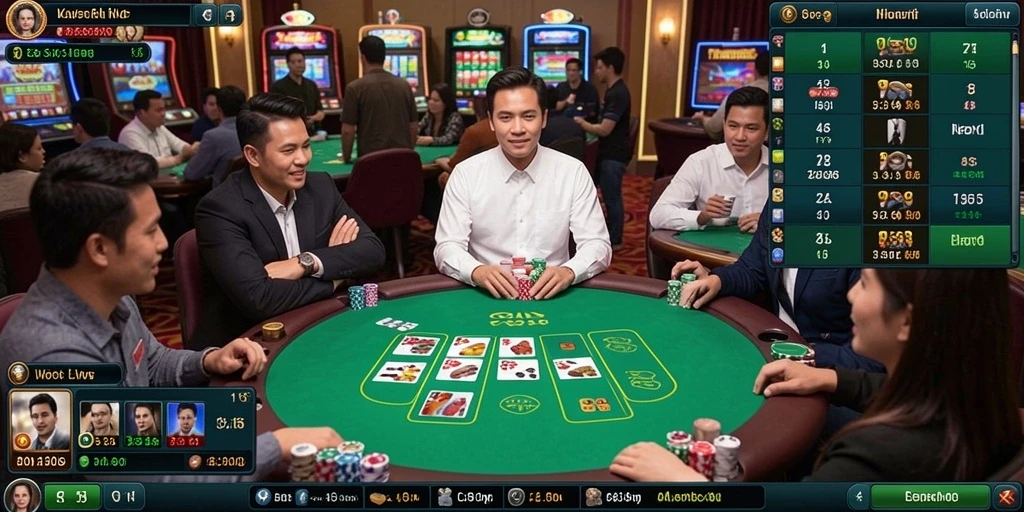 Screenshot menampilkan karakter utama dalam aksi berkelahi.