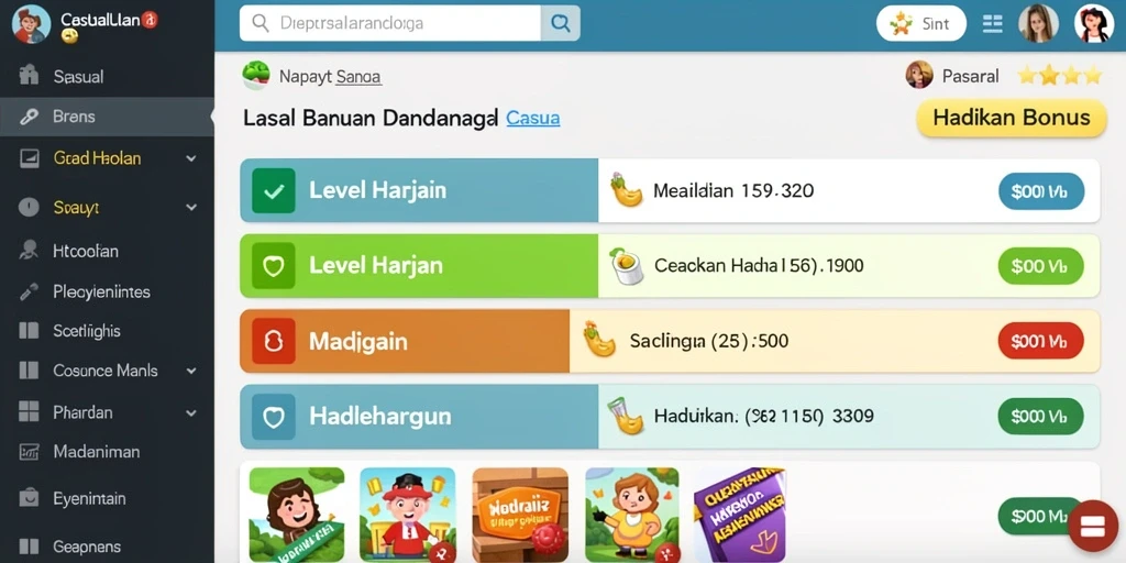Tangkapan layar menampilkan karakter utama dalam aksi epik.